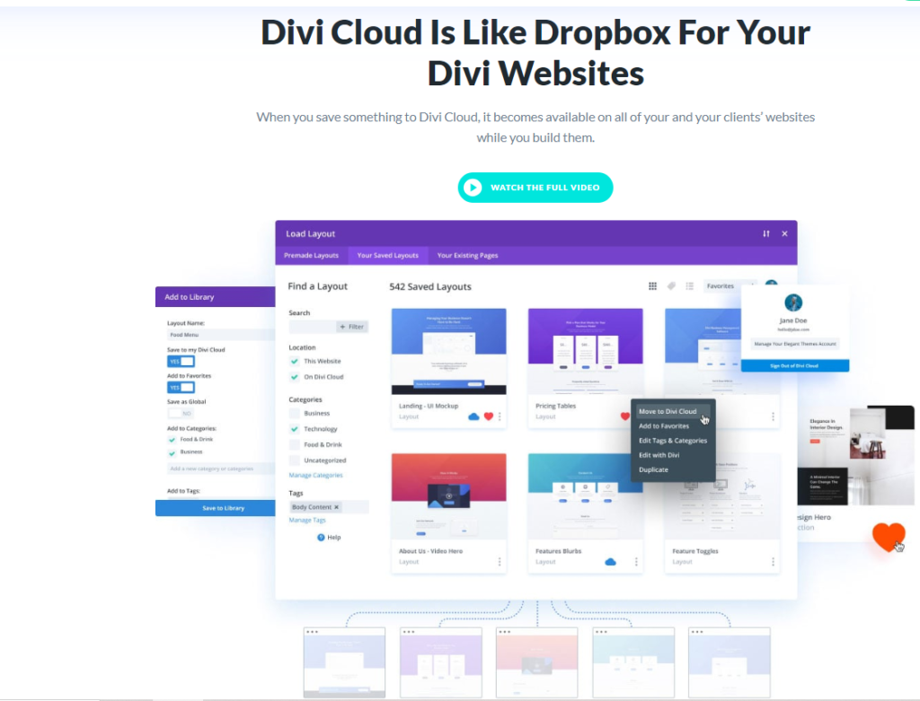 Cloud Storage Solution Tailored for Divi Designers